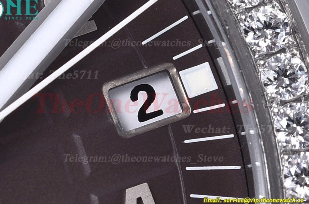 PPF Dial Aquanaut Lady Quartz 5067 RU Dia Brown SS 0225